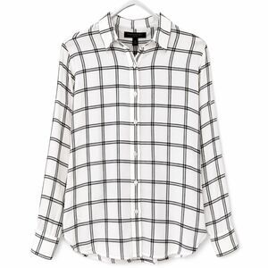 Banana Republic Dillon Classic Fit Plaid Button Shirt Blouse S NWT